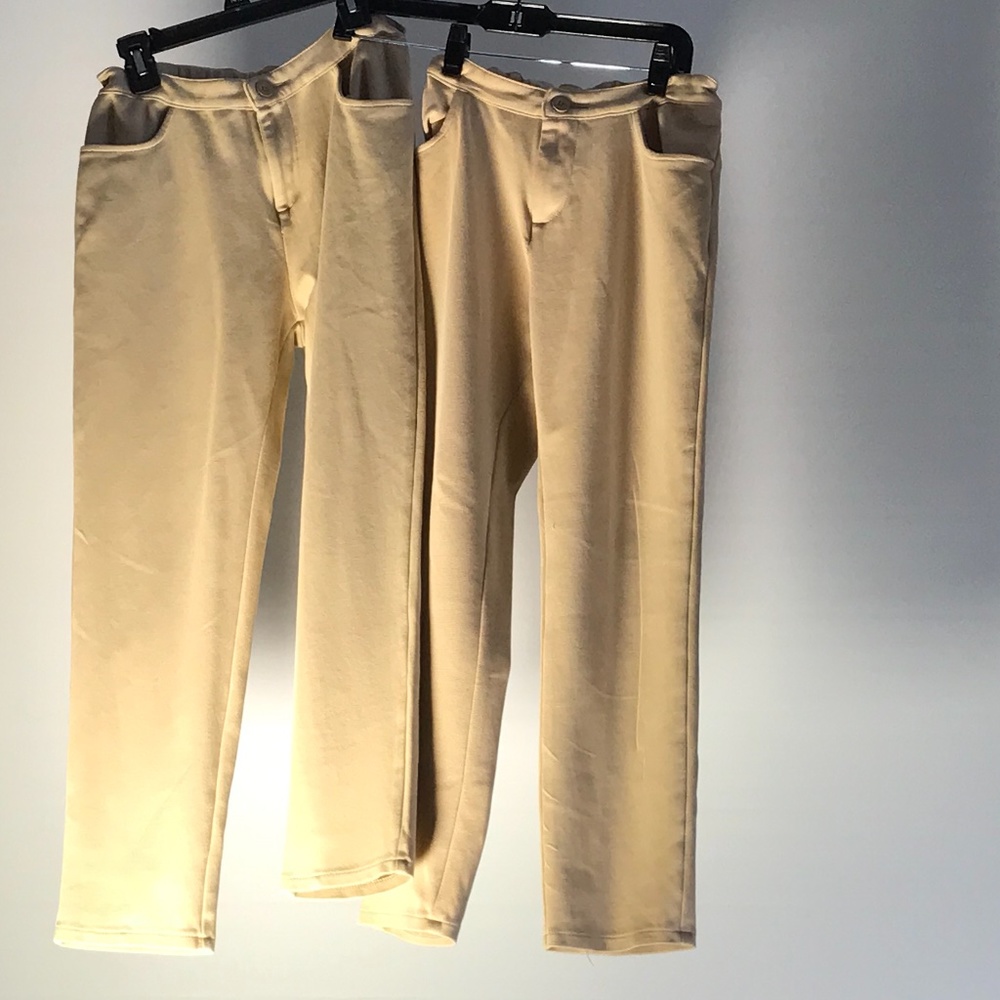 GIRLS STRETCH PANTS SIZE 14.5 BUNDLE